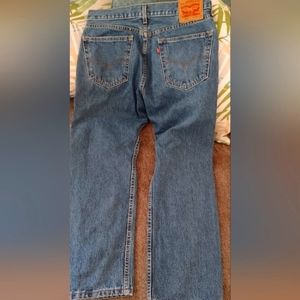Men's Levi's 505 34W 29L Jeans Dark washed